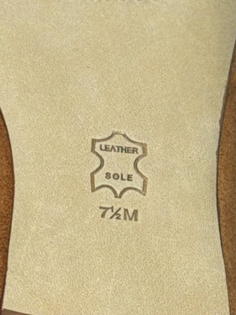 Tory Burch Georgia Ballet Flats NWT - Tan 240 Silk Suede, Size 7.5 - Picture 6 of 13